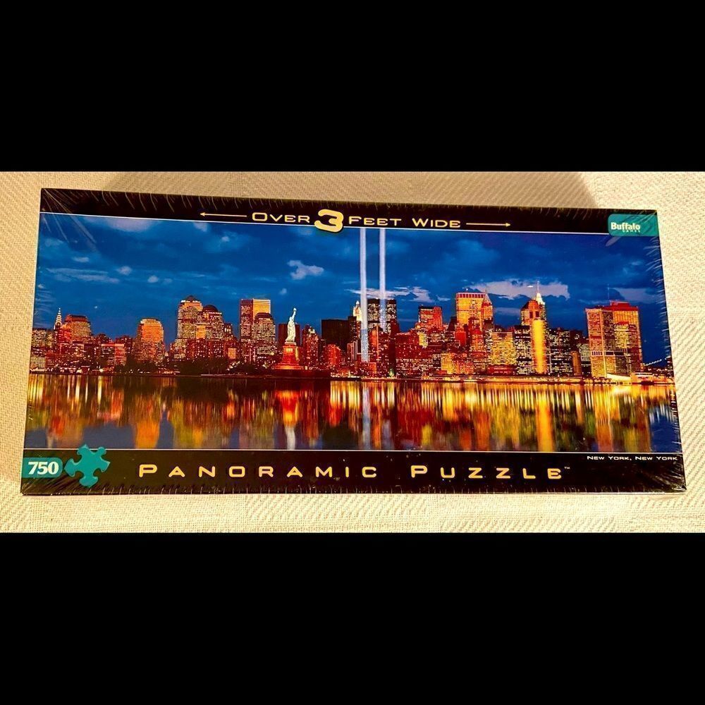*New & Sealed* New York 9-11 Tribute Panoramic Puzzle~ Buffalo Games 750 pc.